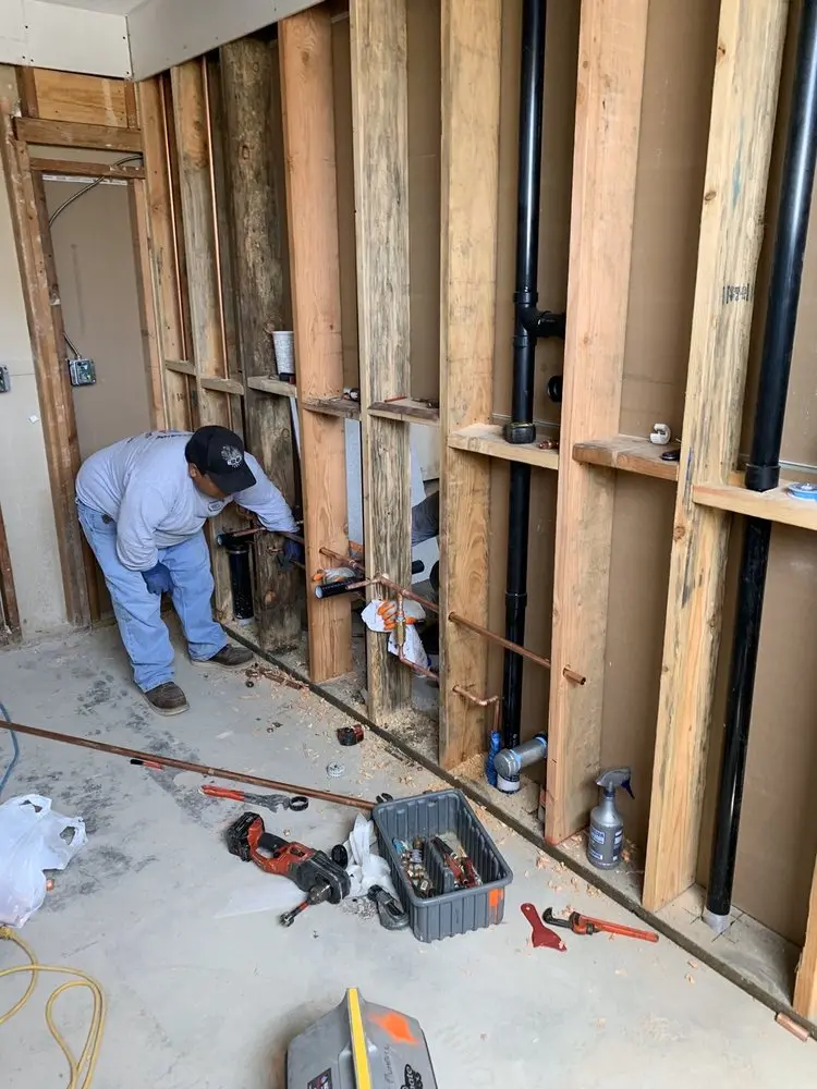 Commercial rough-in plumbing for Trenchless Sewer Repair in Dumas
